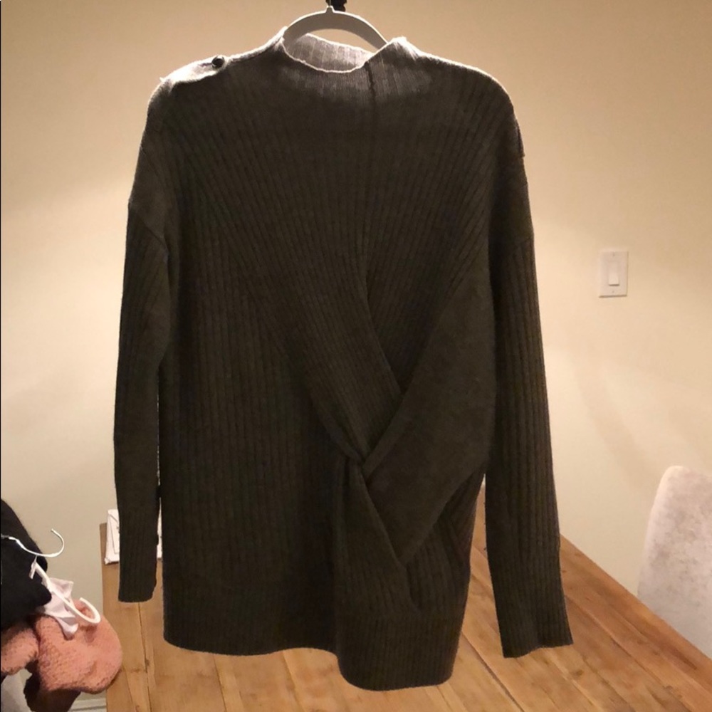 Rag & Bone oversized button sweater